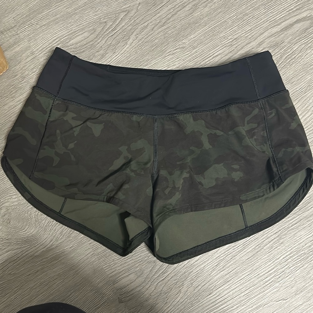 Lulu lemon camo shorts